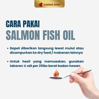 Gambar Minyak Ikan Salmon Murni untuk Hewan Humangrade - 100ml dari Caesar JacO Kota Administrasi Jakarta Barat 3 Tokopedia