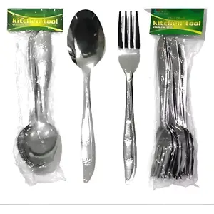 promo!!sendok dan garpu stainless isi 1 lusin  Kitchenware