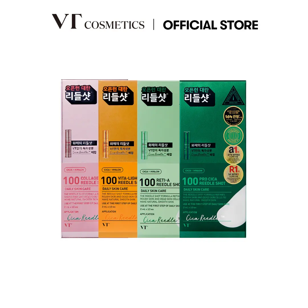 [Official VT Cosmetics] Color Reedle Shot Stick Pouch 10EA