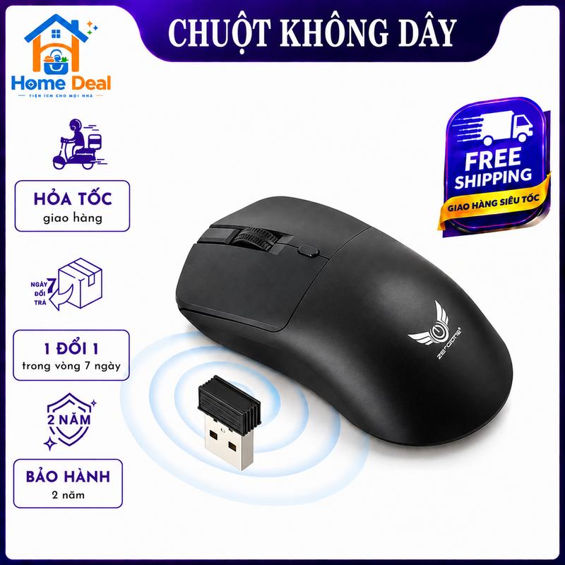 CHUỘT BLUETOOTH, CHUỘT KHÔNG DÂY 2.4G – KẾT NỐI ỔN ĐỊNH, 3 MỨC DPI, TIẾT KIỆM PIN, BẢO HÀNH 12TH, LỖI 1 ĐỔI 1 TRONG VÒNG 7 NGÀY