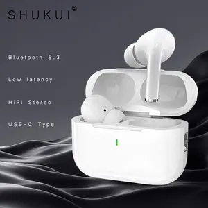 Wireless Headset Bluetooth Earphone Air Pro Earbuds TWS Pro 2 With Siri Pop-up Windows Touch Control USB-C Type For IOS Android