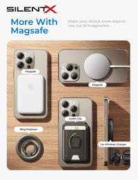 Gambar SILENTX HALO STICKER METAL RING ADAPTER MAGNETIC FOR MAGSAFE WIRELESS PLATE PLAT BESI dari KoboiTech Kota Administrasi Jakarta Utara 4 Tokopedia