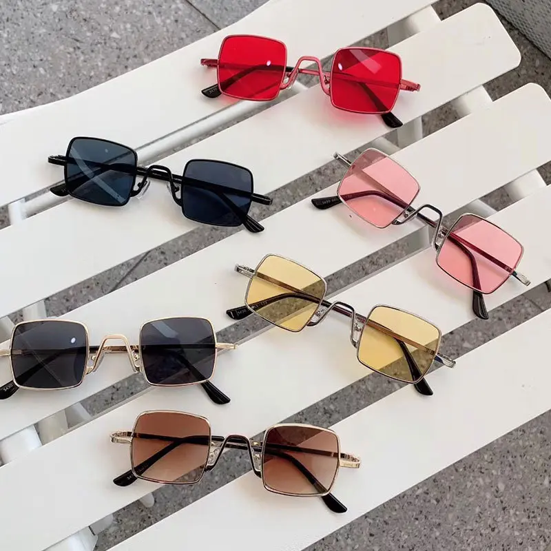 Summertop | KC1243 Kacamata Hitam Anak New Trend Transparan Motif Kotak sunglasses Korean Style - Fashion 0