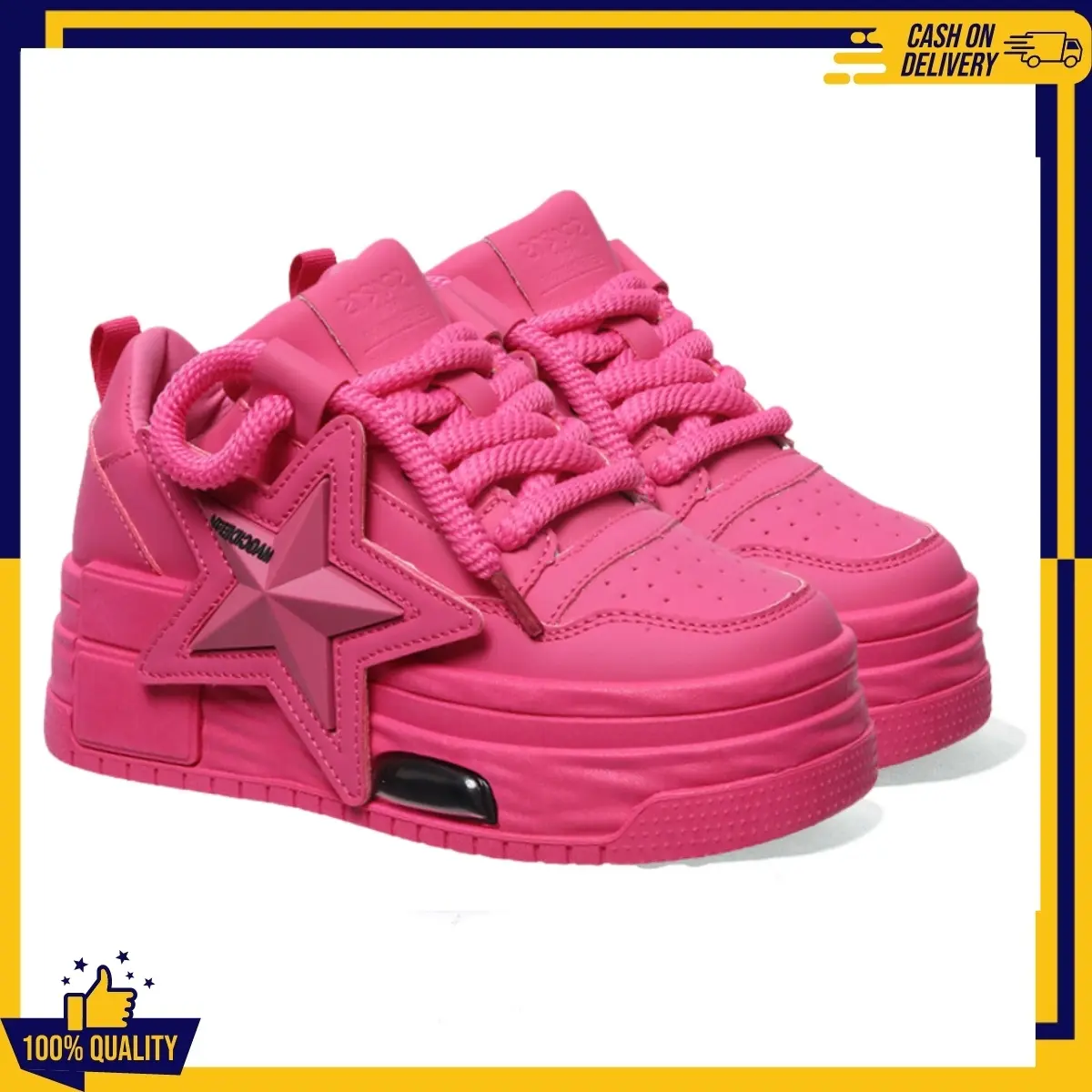 [ FASHIONATA ] Sepatu Sneakers Wanita Casual Shoes Import Karet Injection Premium Quality C232
