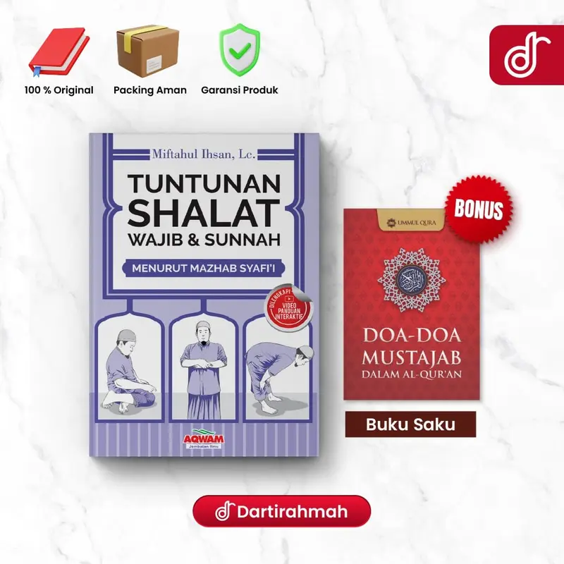 Tuntunan Sholat Wajib & Sunnah Syafii + Bonus Do'a Mustajab Al-Qur'an - Quran 0