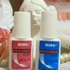 MXBON Pilihan Profesional Lem Brush-On 7g - Lem Kualitas Tinggi untuk Manikur dan Pedikur Made in Taiwan China