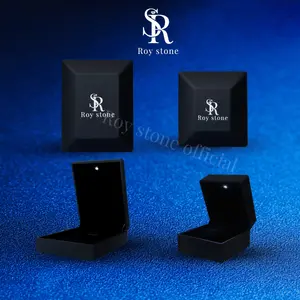 Roystone FREE Kotak Perhiasan Cincin Anting Kalung Gelang Box Exclusive Jewelry Box LED Aksesoris_Add On