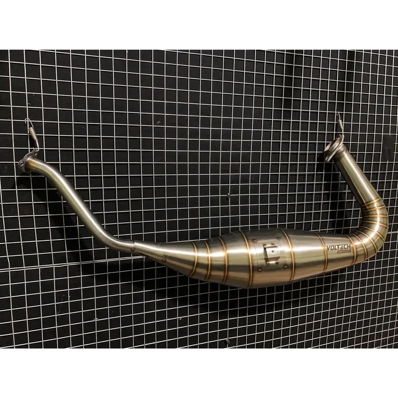 Tabung Perut Gembung Knalpot Ninja 150 R SS RR Type Cobra Variasi - Original Voltech Muffler Motorcycle 2