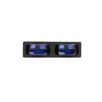 Gambar LUXIMOS Lampu Tembak Slim Cahaya Biled 32W Putih Kuning Grill Mobil Motor Devil 2 Mata Tembus Hujan Kabut MS2 - NINE - Blue dari Nine Autoseries Surabaya Kab. Sidoarjo 5 Tokopedia