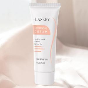 Krim pembersihan kulit dan penyingkiran rambut yang lembut, penyingkiran rambut dalam, pembersihan dan pembaikan kulit dua dalam-satu Body Care Hair Removal Wax