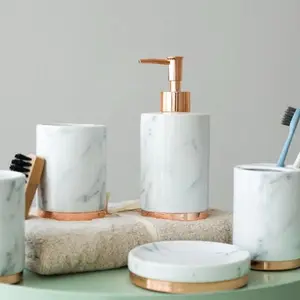 Premium Marble bathroom set