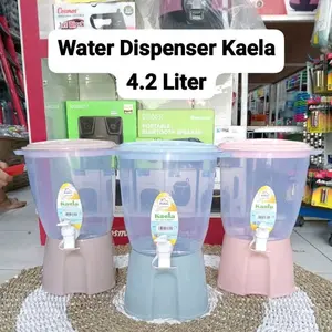 Hommy Water Dispenser Kaela Awet Kuat uk 4.2 liter (Chat Penjual Terkait Warna yang Tersedia)