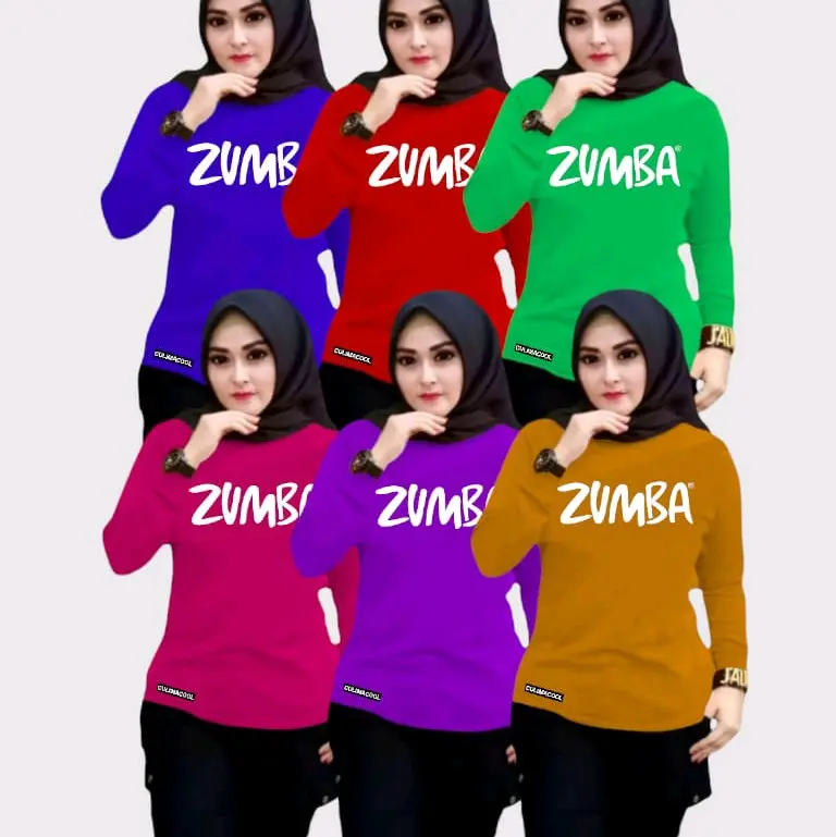 BAJU OLAHRAGA WANITA PANJANG | BAJU SENAM FITNESS JOGING DLL Sport 7