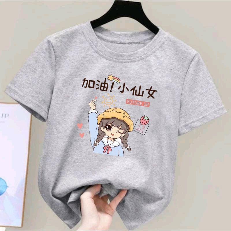 Atasan Anak Cewek Fashion Kaos Anak Perempuan 7