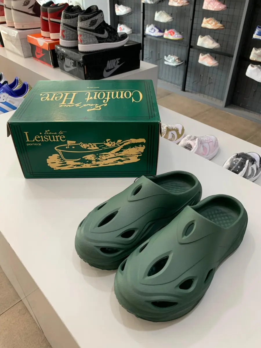 Porto X Sandals - Jean Clogs Forest Green Original