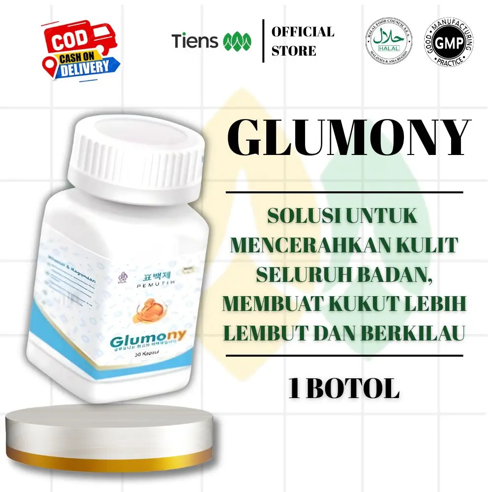 Glumony Pemutih Badan Glutathione Whitening Supplement Pemutih Badan  Seluruh Cepat kolagen For Woman And Man Pil Putih - TikTok Shop Malaysia