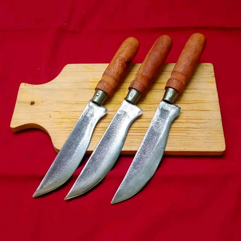Paket hemat pisau dapur baja 3 pcs kitchenware Knife