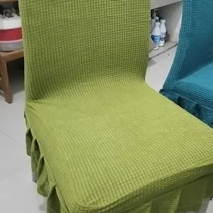 Elastic Sarung Kursi Makan Bangku Penutup Cover Kursi Chair Cover Scretch Pinggiran rok