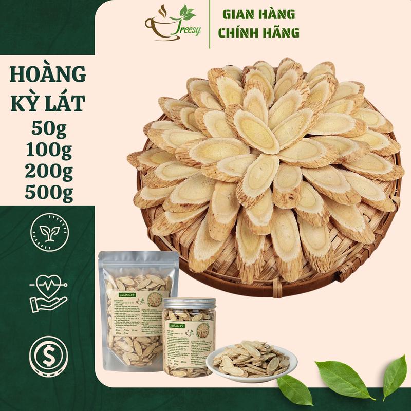 Hoàng Kỳ Thái Lát Đẹp Khô- Trà thảo mộc Treesy - Trà hoa quả