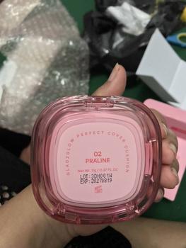 Product Review of 【Hot】Glad2Glow Perfect cover cushion dengan kandungan skincare mencegah kekusaman dan kulit kering sepanjang hari G2G Concealer Foundation Wajah Extract Mencerahkan Lasting Compact from T**n 2