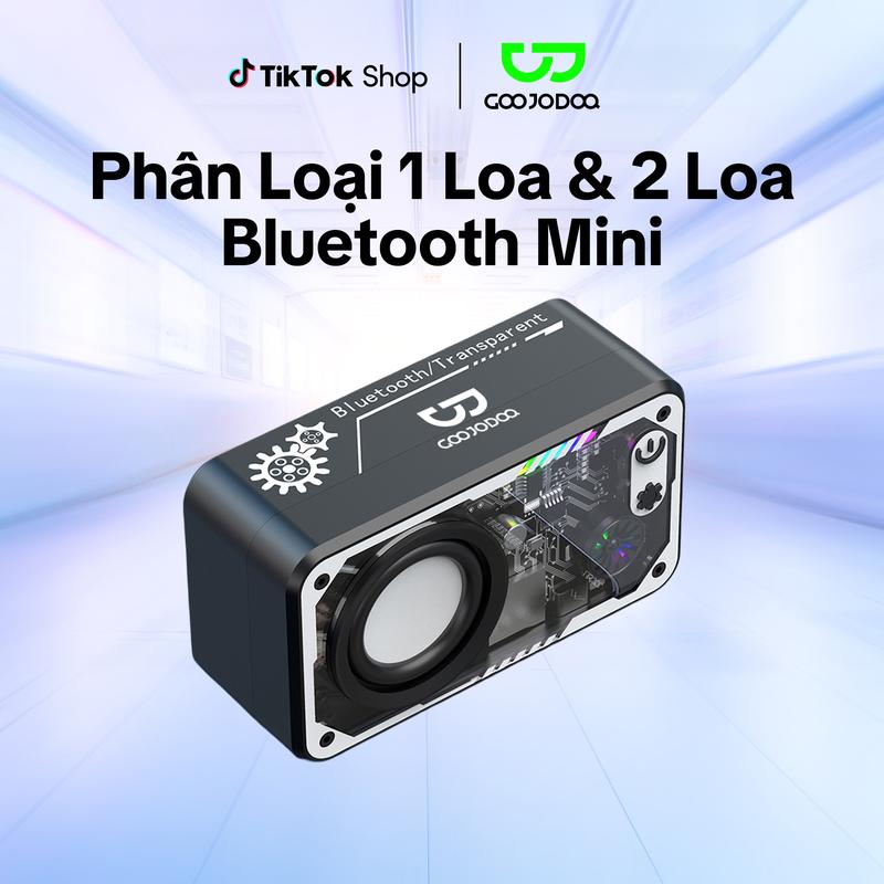 COMBO*KOL KOC*GOOJODOQ 1 - 2 LOA LOA MINI HIỆN ĐẠI ĐỘT PHÁ MỚI ÁNH SÁNG RGB CHÍP ÂM THANH NHỎ Củ Loa Nghe Nhạc