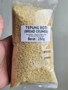 Bread Crumbs / Tepung Roti Putih Polos 250gr