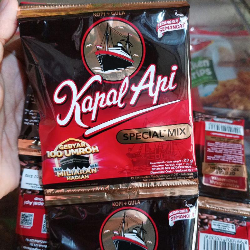 Kapal api spesial mix 24gr 1 renceng isi 10pcs 2