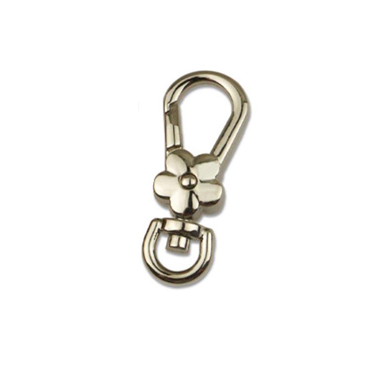 Product Introduction of Bag hardware accessories Bag belt fastener Connector Key chain hook Inner diameter 8mm 4