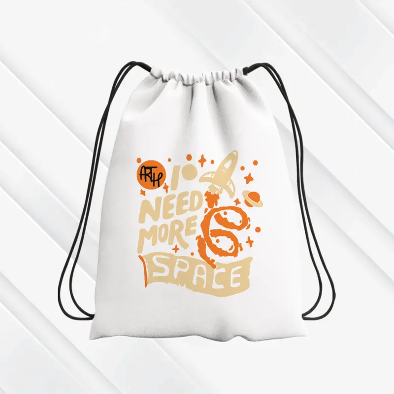 Tas Serut/Stringbag Fashion Anak Sekolah - Karakter ASTRONOT- Parasut Nylon 38cm x 30cm tasse 2025 6
