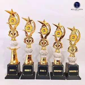 PIALA MARMER SATUAN ISI LIMA MURAH | PIALA SET ISI LIMA | PIALA KEJUARAAN MURAH