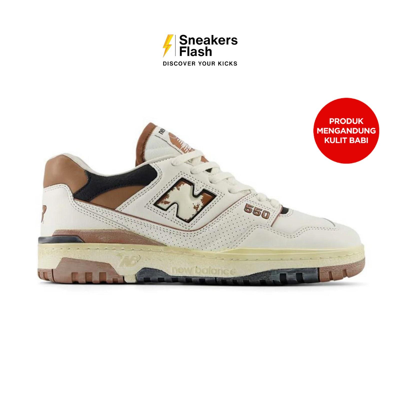 NEW BALANCE 550 V1 VINTAGE BROWN PACK PECAN - BB550VGC