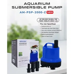 Pompa Celup Mini PSP 2000 Z Armada/Hikari Submersible pump Kolam air mancur Musroom pompa kuras kolam aquarium mini