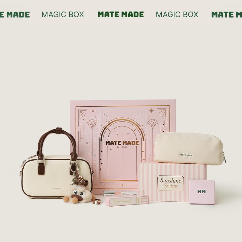   COMBO QUÀ 20 10  MATE MADE Set Quà Tặng "Luna Magic Box" 1 túi Luna + charm + 1 nước hoa + gương mini + túi makeup 