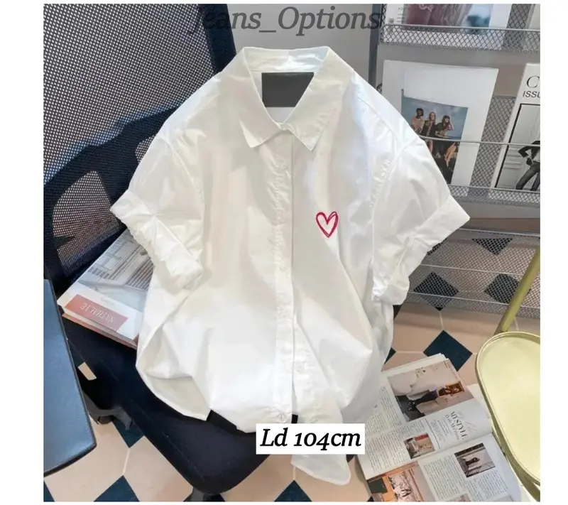 COD - Blouse Cotton - Atasan Kemeja Katun Wanita Casual 0