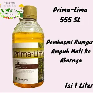 Herbisida Prima Lima 555 Sl 1 Liter - Pembasmi Rumput Gulma Paling Ampuh Untuk Tanaman Kebun Lebih Dari Roundup Terbaik