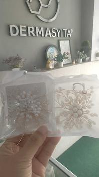 Product Review of (Bebas beli 2 dapat bonus) B35 Bross hijab mutiara snowflake mewat titanium Korea original from i**n n**h 0