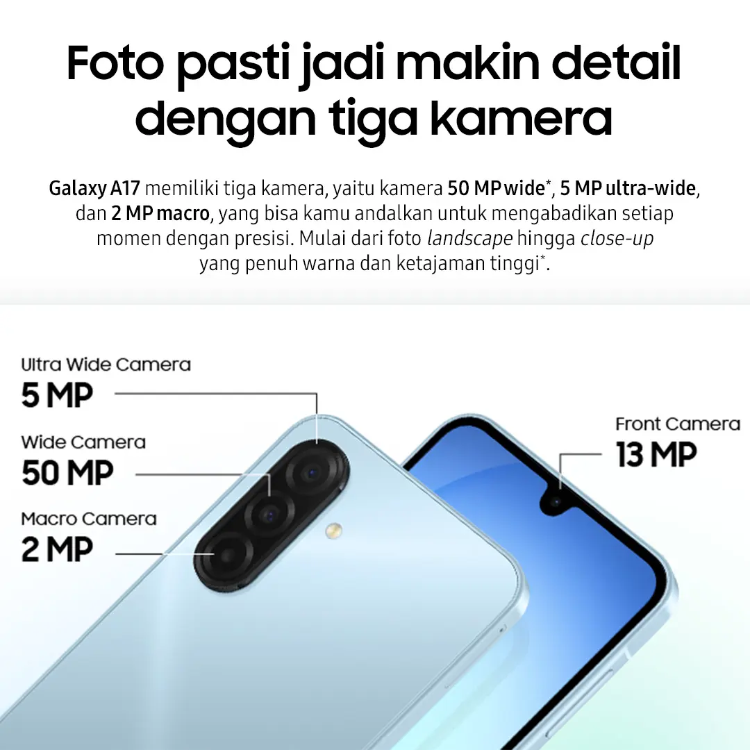 Samsung Galaxy A17 [8/128GB] - | Smartphone AI | Android | 5000 mAh