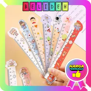 ☛BELIDEH☚ Penggaris Lucu 15 Cm Penggaris Anak Pelajar Mahasiswa Motif Astronot Penggaris funny karakter 15cm Pengaris Sekolah Kantor Motif Lucu Bahan Plastik Import S103