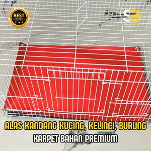 Karpet Alas Premium Kandang Hewan Siap Pakai - Bahan Premium, Ukuran Bervariasi, Mudah Di Bersihkan