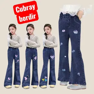 JEANS ANAK PEREMPUAN  FashionMOTIF BORDIR Usia 1-10 tahun/ Motif Random