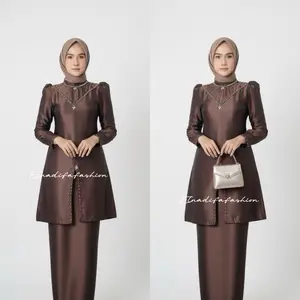 Elnadifa Oneset Kurung Malaysia Baju Kondangan Wanita Remaja
