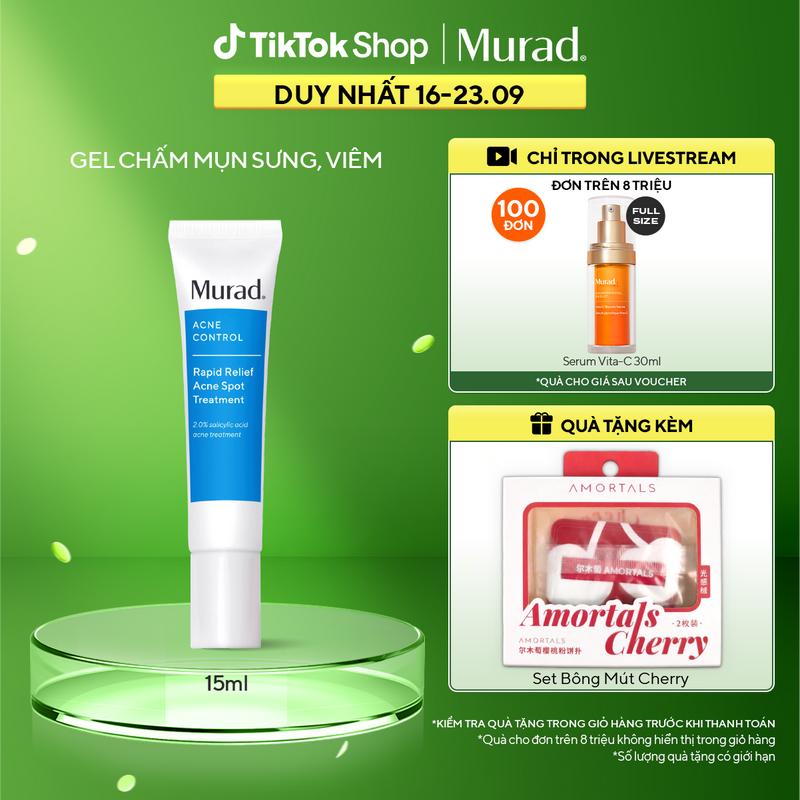 Gel chấm mụn Murad Rapid Relief Acne Treatment 15ml