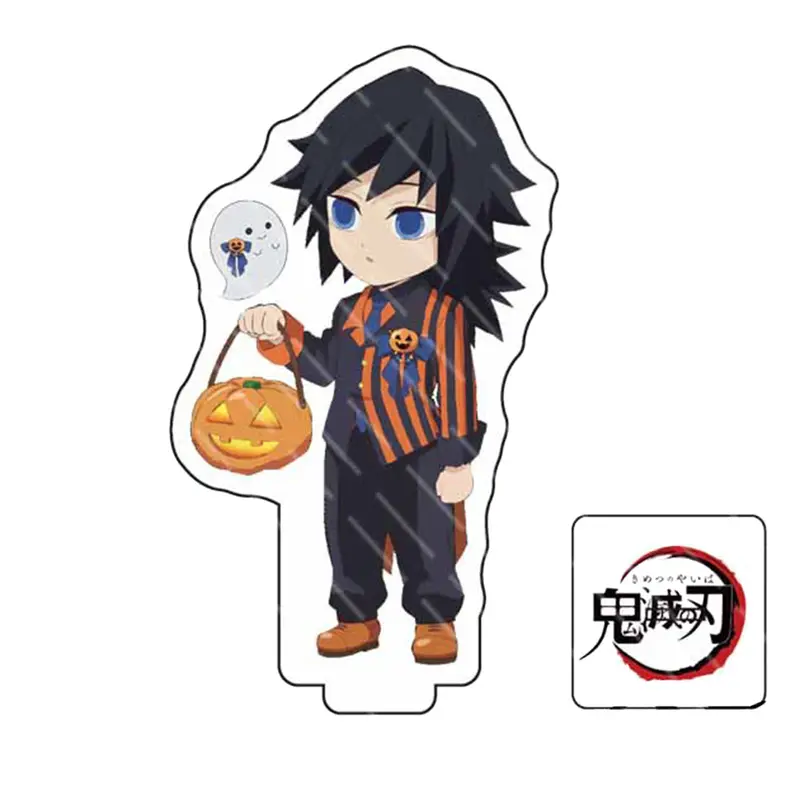 Mô Hình Halloween Demon Slayer, Chủ Đề Anime, Giá Chân Đế Để Bàn, Trang Trí Gia Đình Và Văn Phòng 4