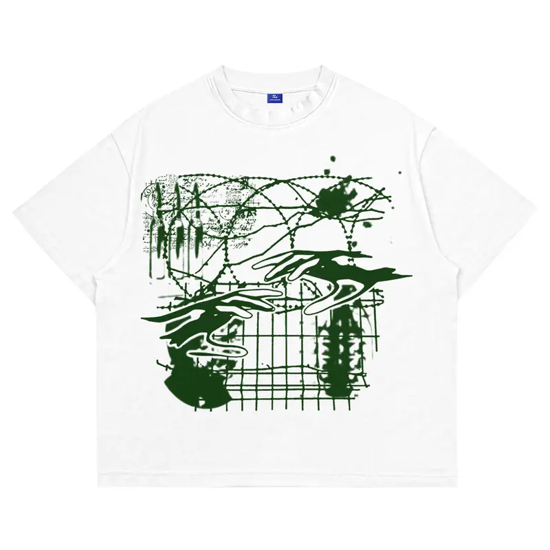 SimpliMoods - Baju Kaos Distro Skena Boxy Oversized Tshirt Pria dan Wanita Cotton Combed 24s Lembut Sablon Katun Panjang Pendek High 2
