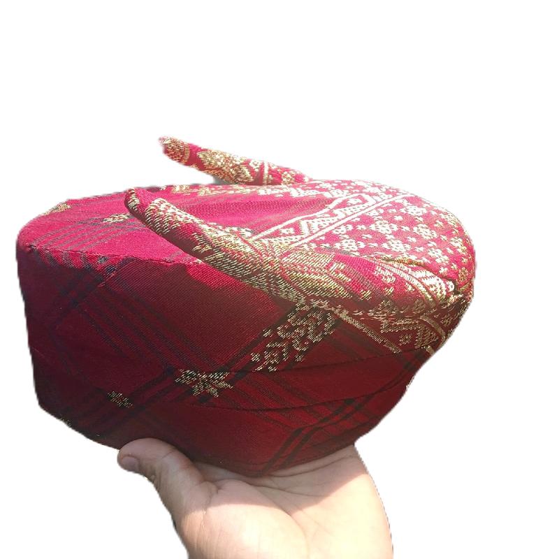Peci Tungkah Hanuang, peci adat lampung pesisir, peci lampung , 3