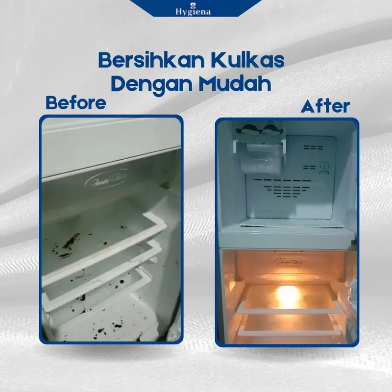 PROMO!!! HYGIENA PEMBERSIH KULKAS, AMPUH MENGHILANGKAN NODA MEMBANDEL SEKALI SEMPROT KOTORAN HILANG 4