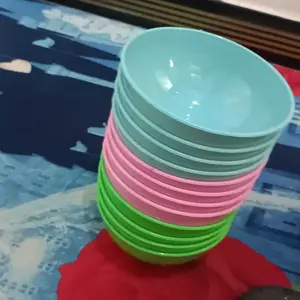 MANGKOK BOWL MAKAN PLASTIK isi 6/12 pcs CAP AI MURAH mangkok baksotersedia paket isi 4 pcs random