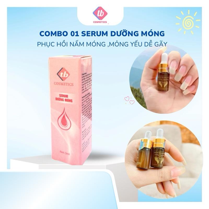   TB-COSMETICS  1 Lọ Serum Dưỡng Móng Kháng Nấm Móng Cải Thiện Viêm Phao Móng Cung Cấp Độ Ẩm Mềm Mại Bóng Khỏe Tự Nhiên 5ml 