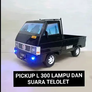 mainan anak-anak mobil l300 pick up pakai lampu dan suara telolet cocok untuk anak mainan toys control