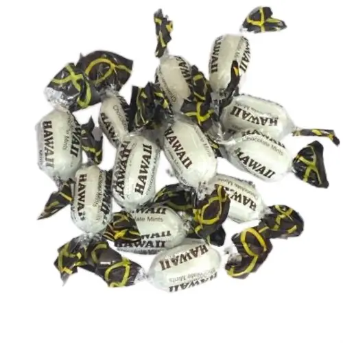 100Gr PERMEN HAWAI  MINT COKLAT / PERMEN JADUL JADOEL / CHOCO MINT CANDY Food